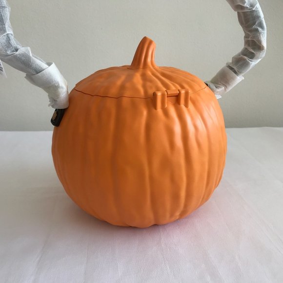 π SS20 Moschino Couture Jeremy Scott PUMPKIN ORANGE BAG HALLOWEEN *DEFECT*π - Picture 7 of 12